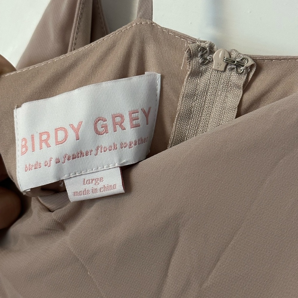 Birdy Grey Taupe Bridesmaid Dress - Picture 2 of 2